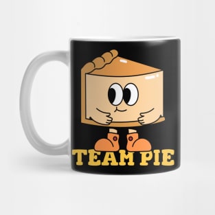 Team Pie Pumpkin Pie Thanksgiving Halloween Mug